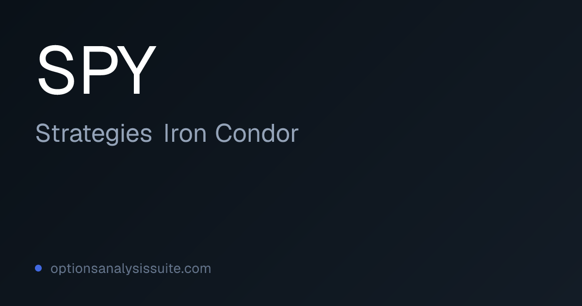 SPY Iron Condor Strategy | OAS