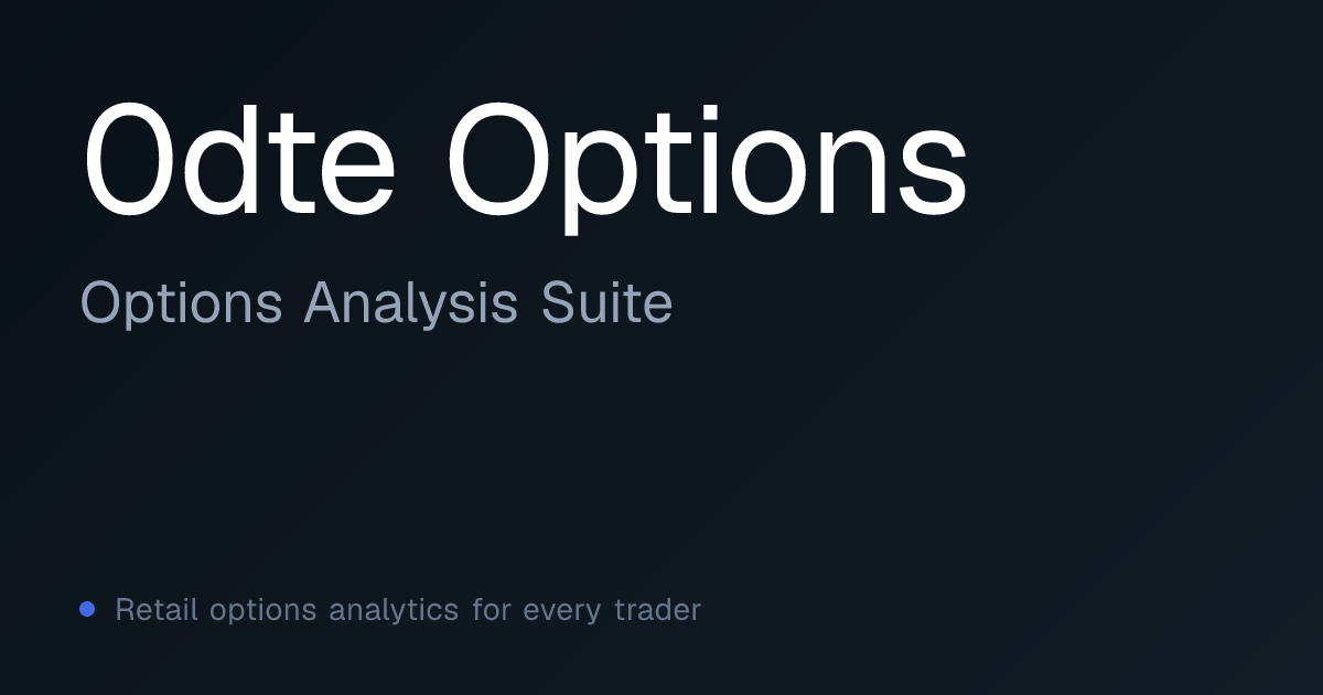 What Are 0DTE Options? Mechanics, Models, Risks | OAS