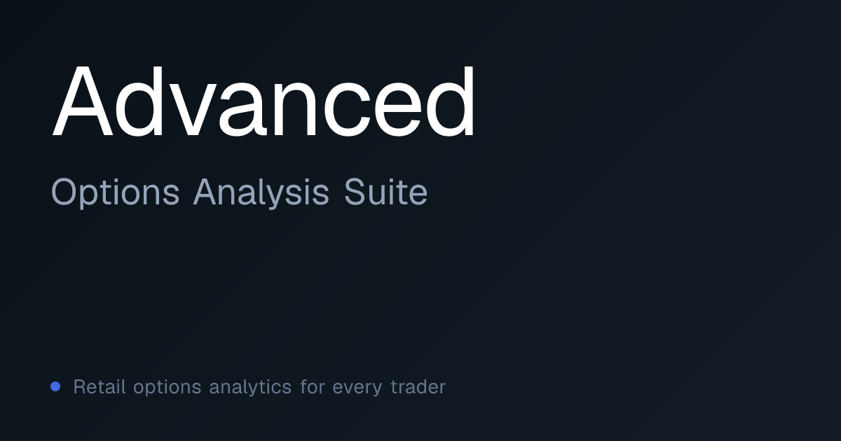 Advanced: Performance & Numerical Methods | Options Analysis Suite