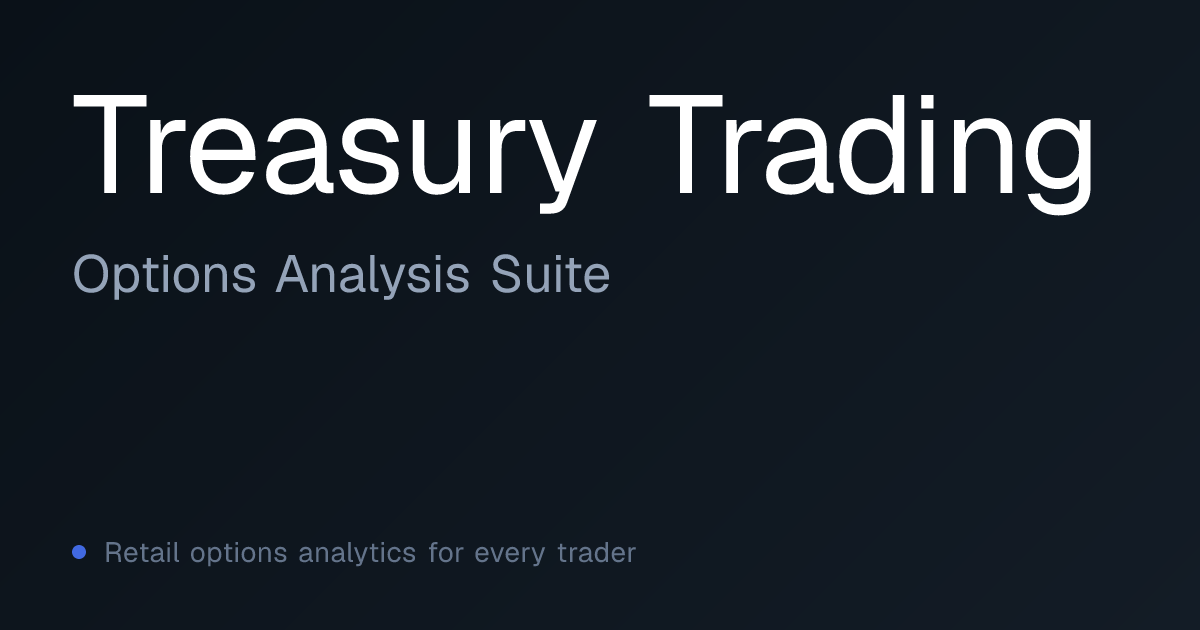 Treasury Trading Data: Daily Volume & Aggregates | OAS