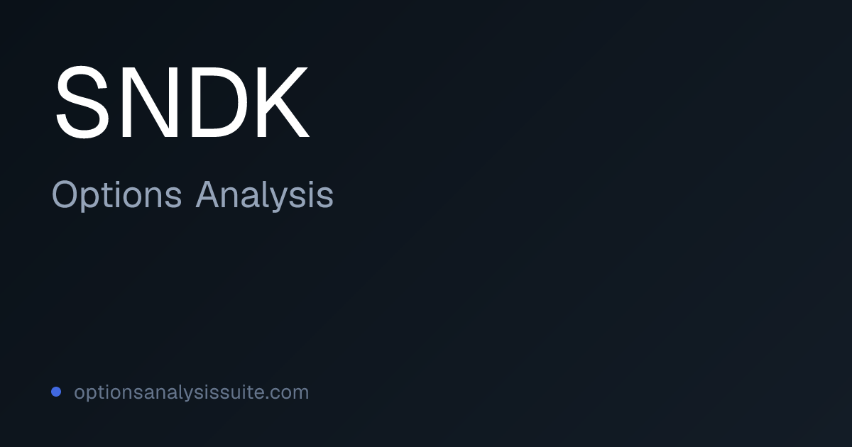 SNDK Stock Options Analysis | OAS